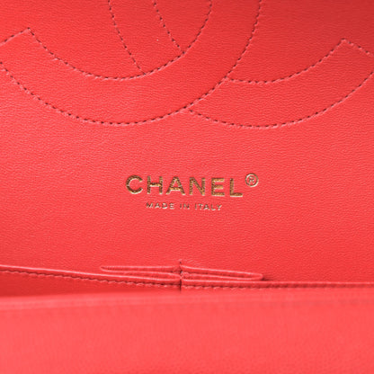 Chanel Caviar Quilted Jumbo Double Flap Red 6 of 12