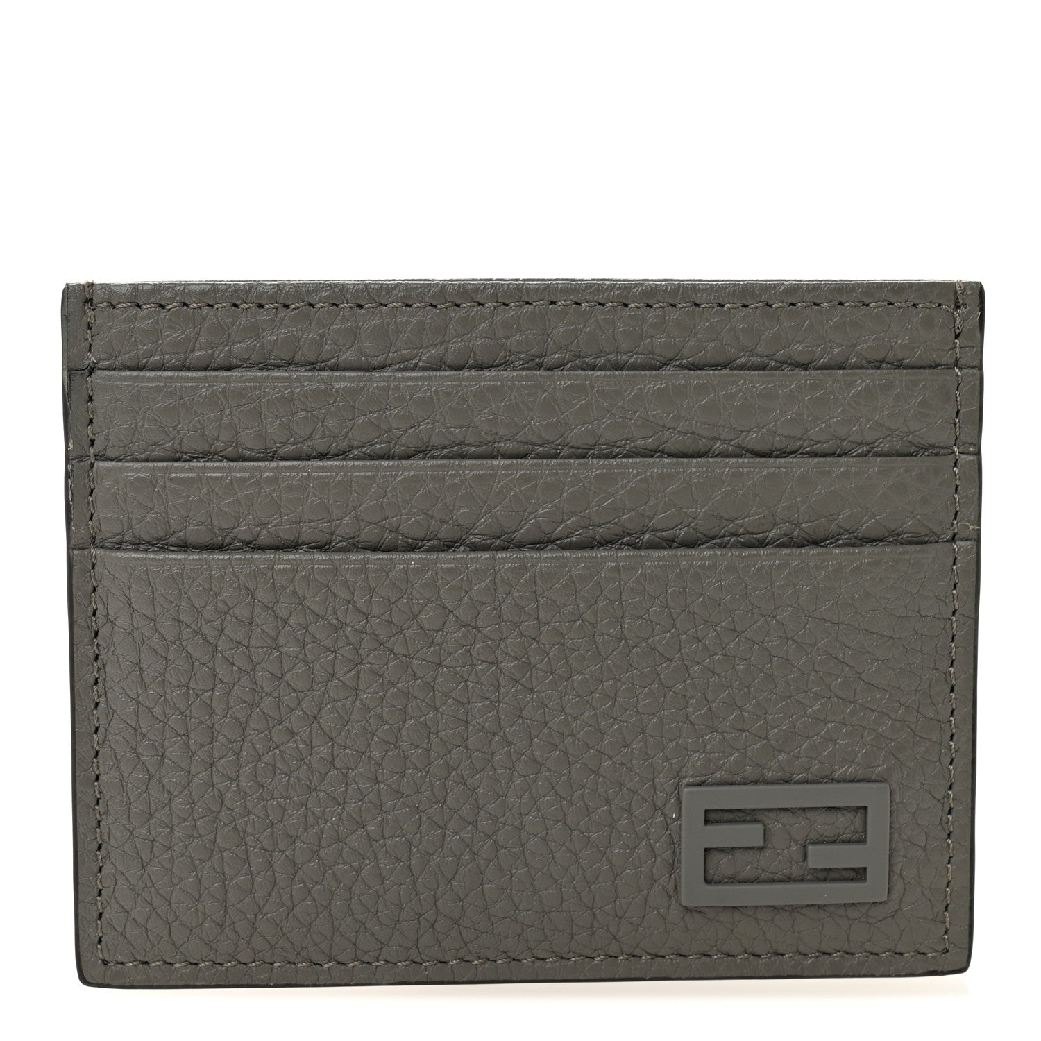 Fendi Cuoio Romano Business Card Holder Argilla 1 of 8