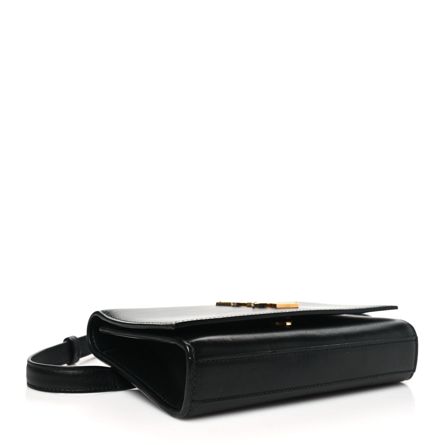 Smooth Calfskin Monogram Kate Belt Bag Black