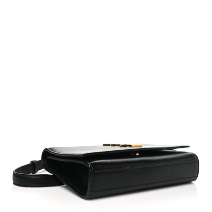 Saint Laurent Smooth Calfskin Monogram Kate Belt Bag Black 4 of 10