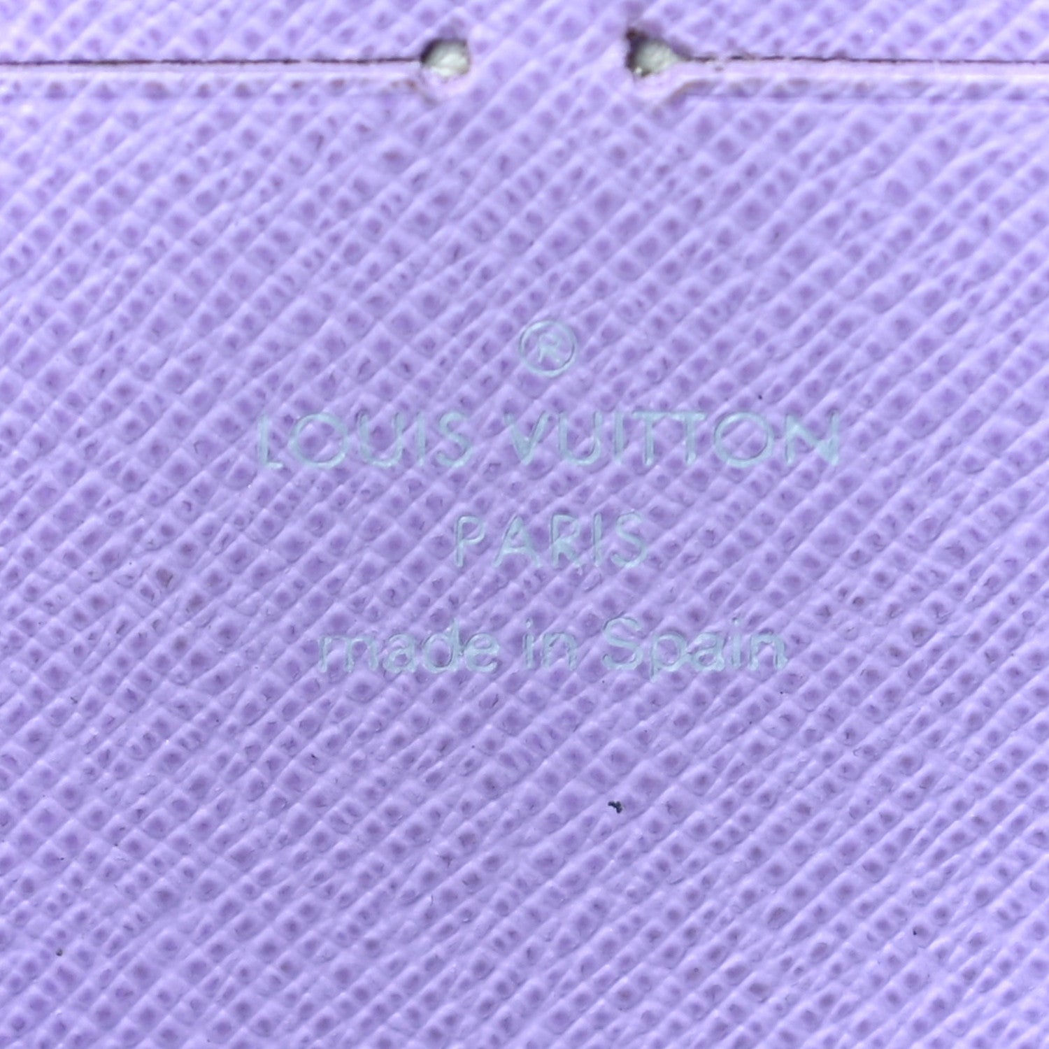 Louis Vuitton Monogram Multicolor Zippy Wallet Black Violet 6 of 9