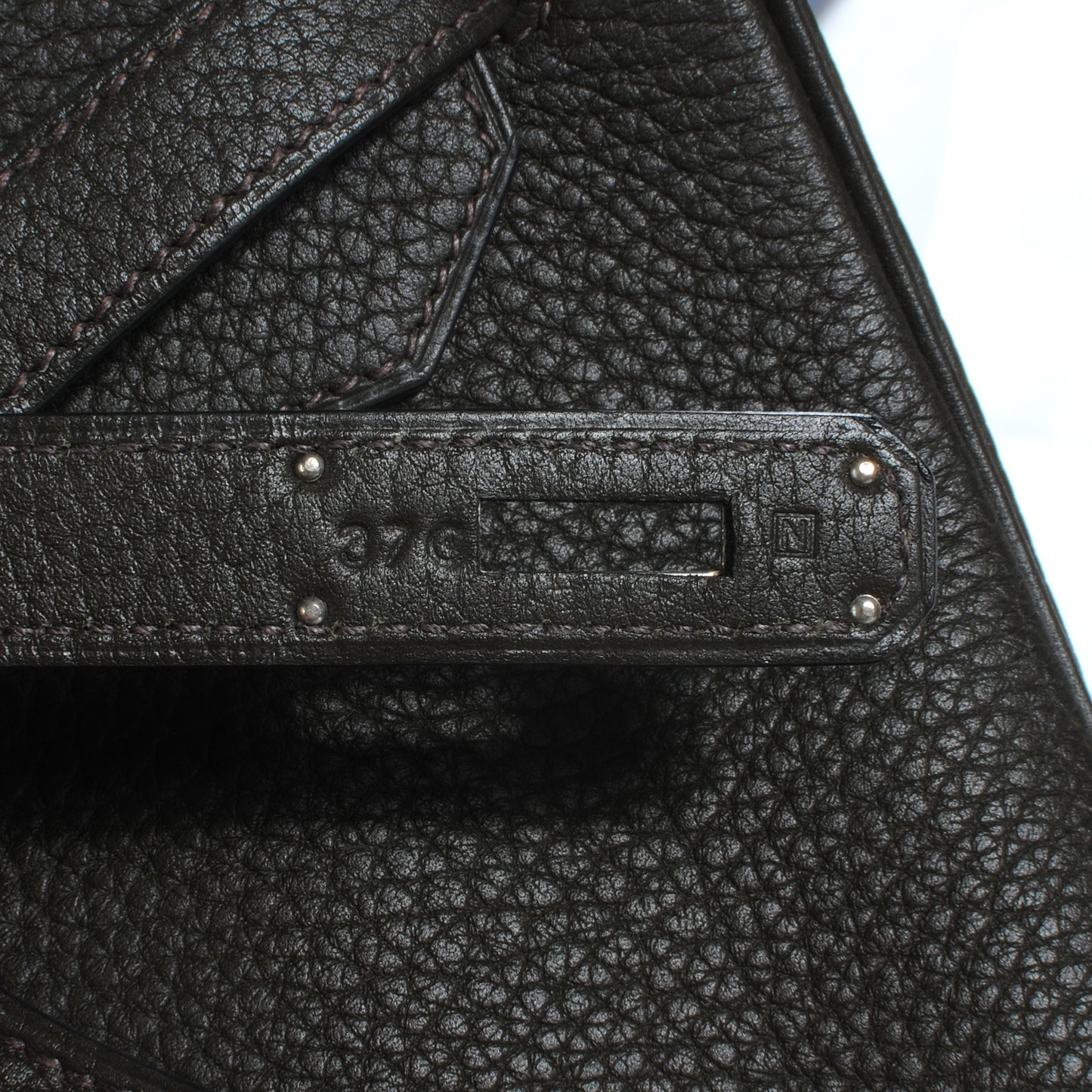 Togo Birkin 40 Vert Bronze