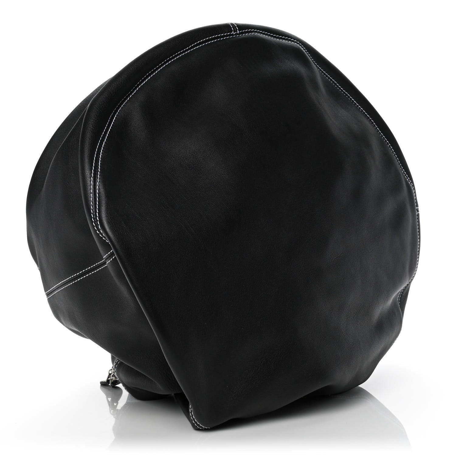 Balenciaga Calfskin Round Air Hobo Large Black 4 of 13