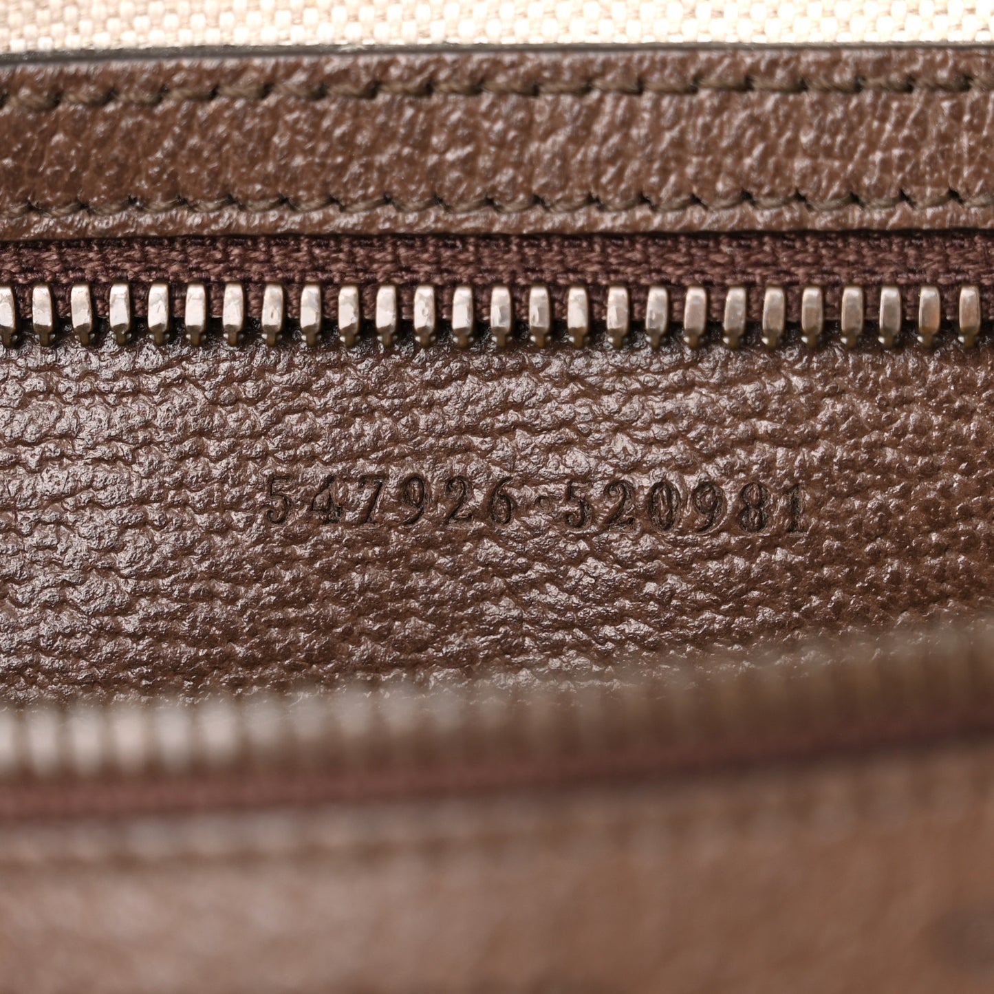 GG Supreme Monogram Web Small Ophidia Messenger Bag Brown