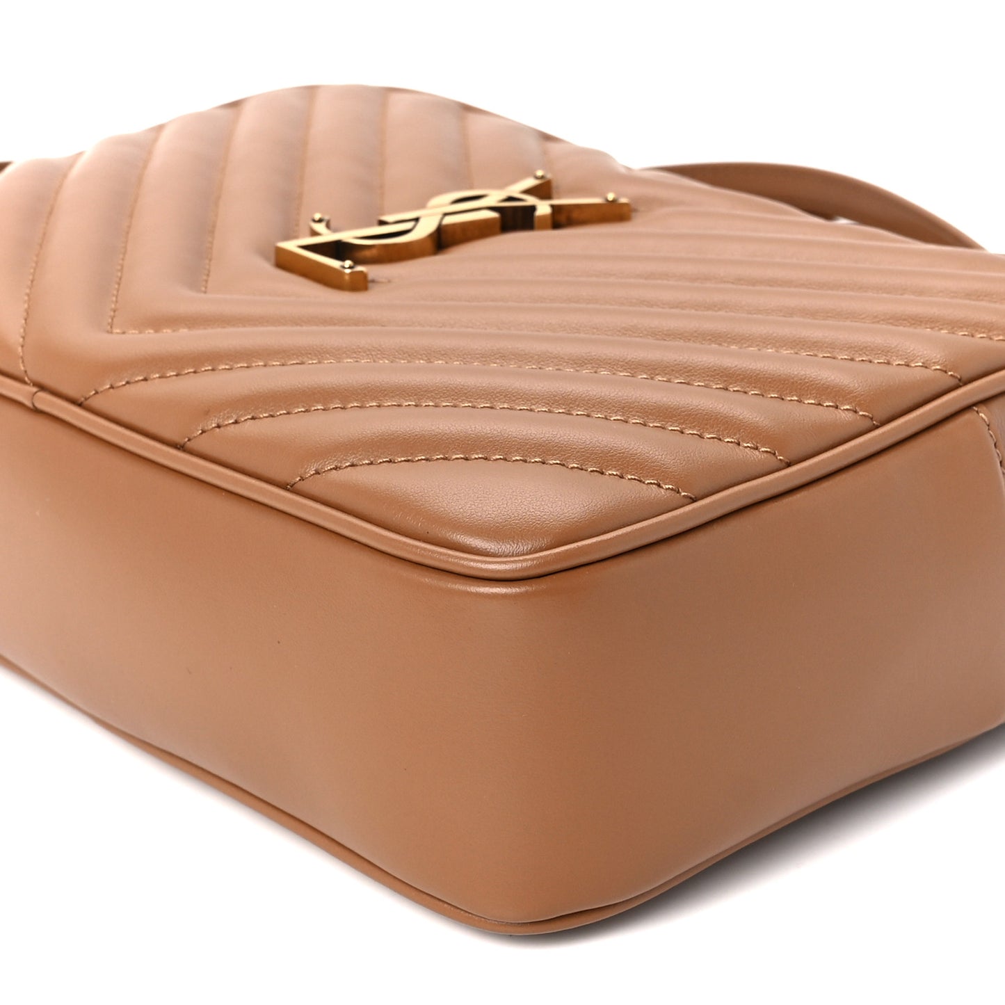 Calfskin Matelasse Monogram Lou Camera Bag Cinnamon