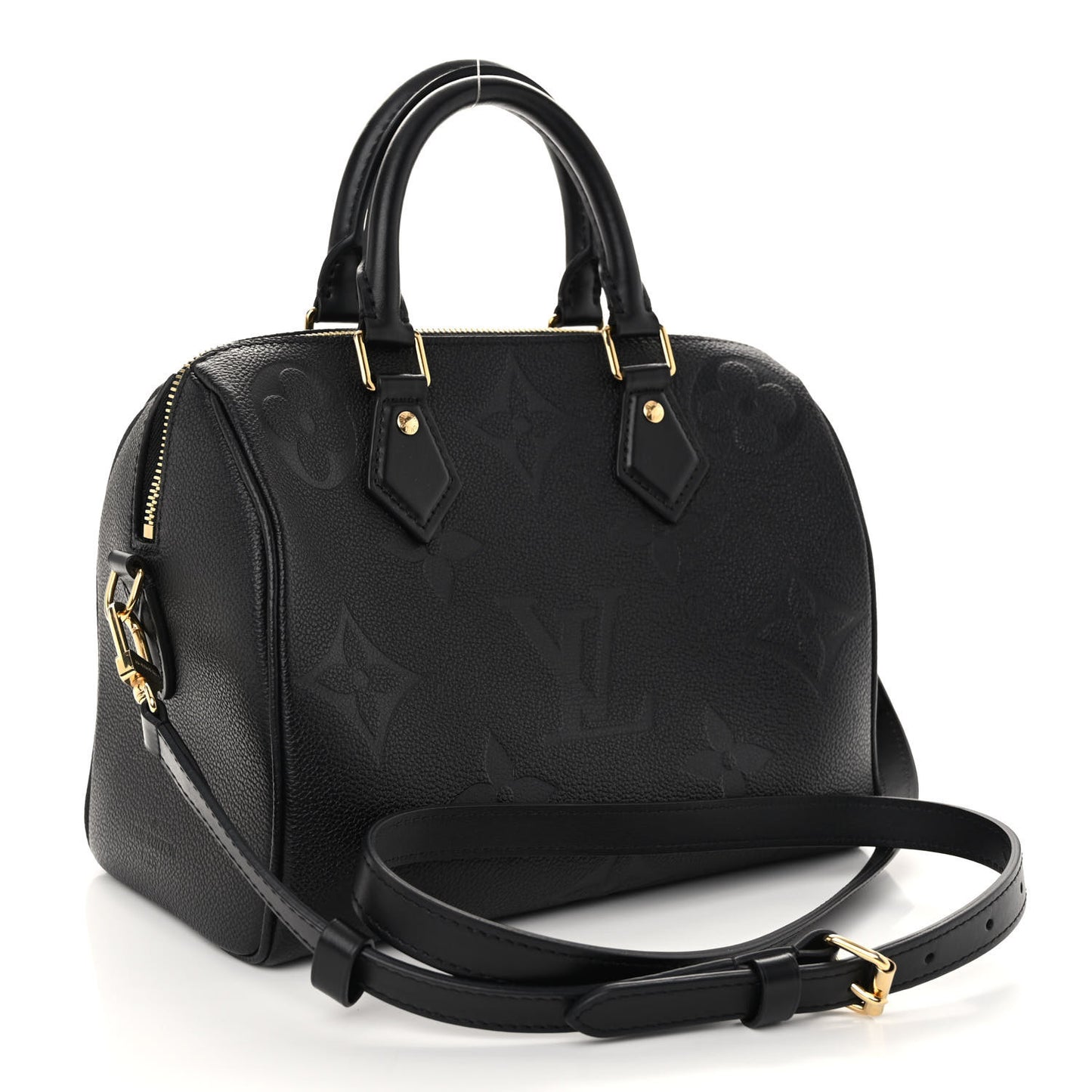 Empreinte Monogram Giant Speedy Bandouliere 25 Black