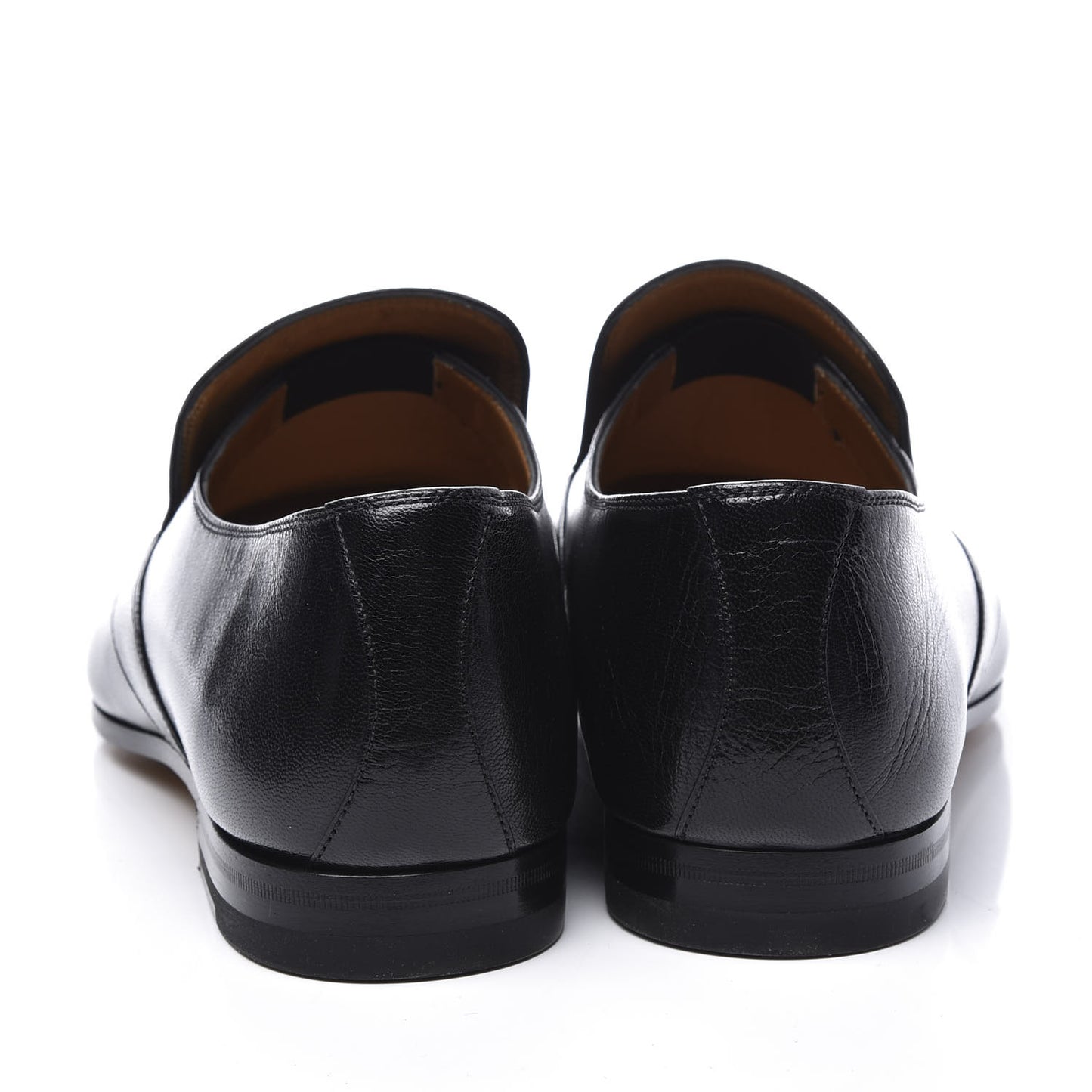 Goatskin L'Aveugle Par Amour Mens Donnie Loafers 7.5 Black