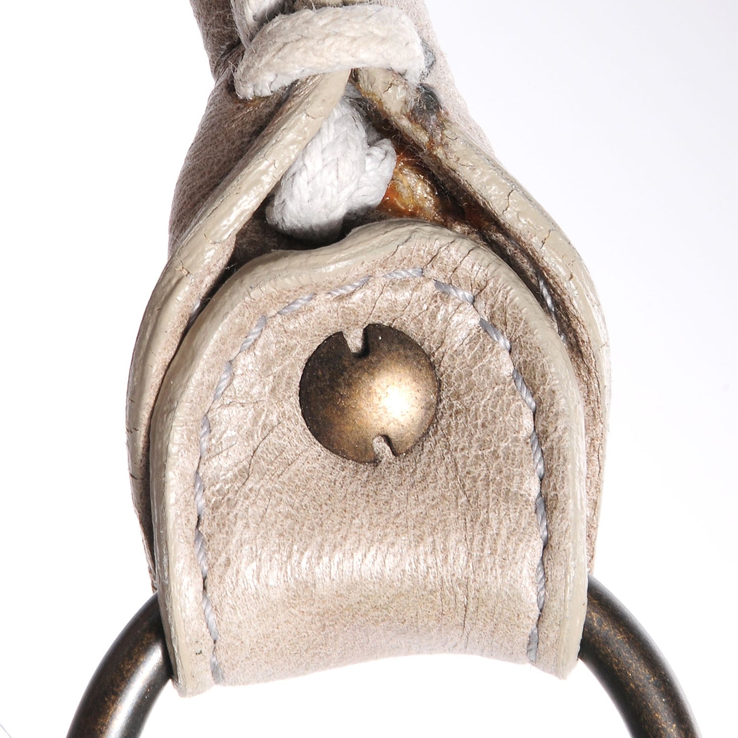 Chevre Classic Hardware Day Hobo Greige