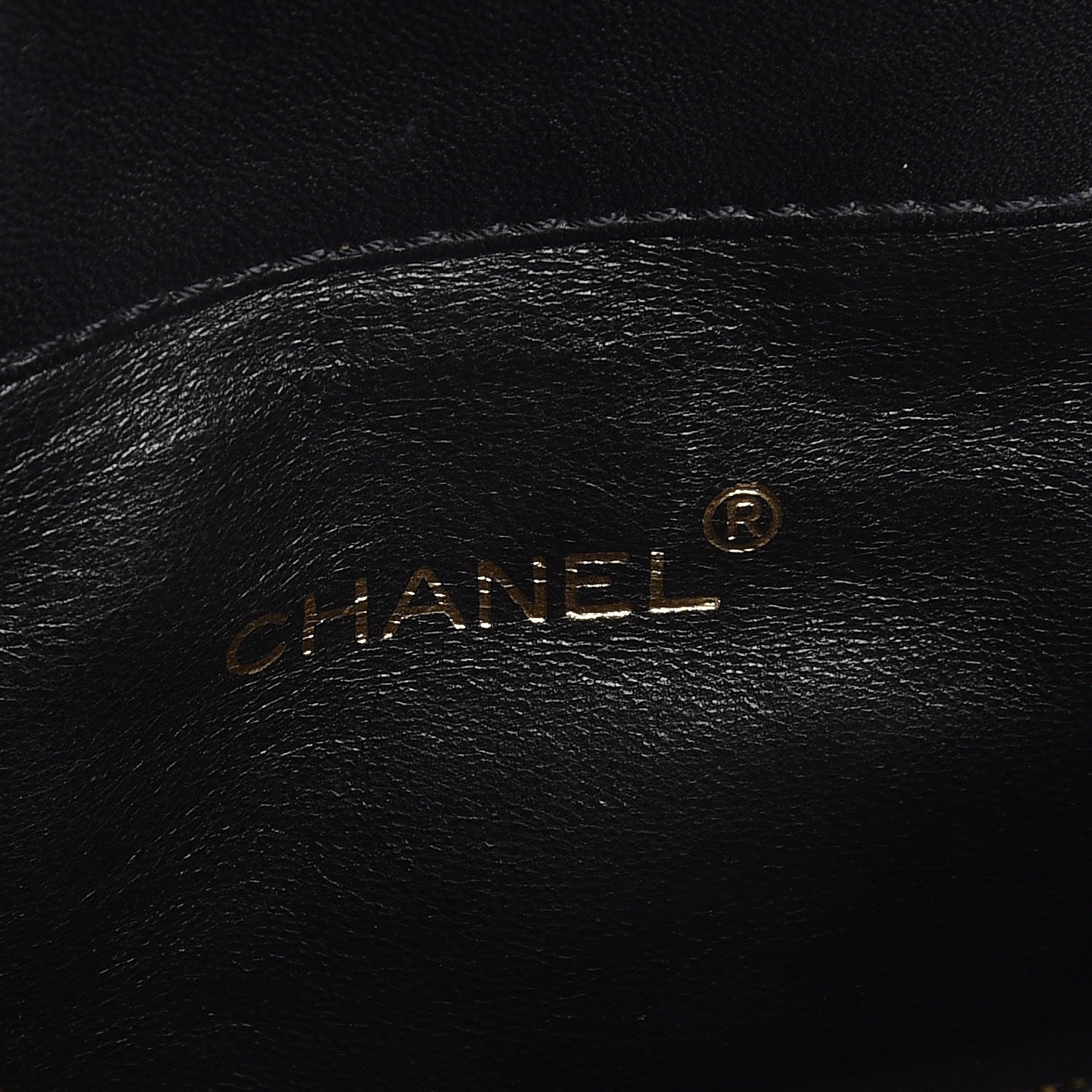 Chanel CHANE Lambskin Stitched Shoulder Bag Black 6 of 7