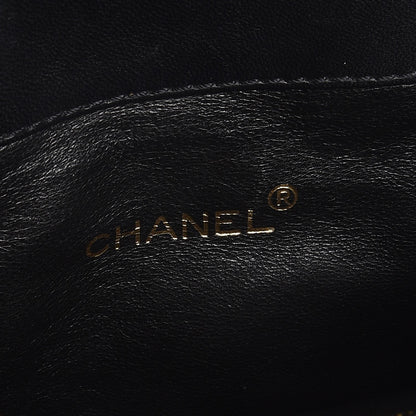 Chanel CHANE Lambskin Stitched Shoulder Bag Black 6 of 7