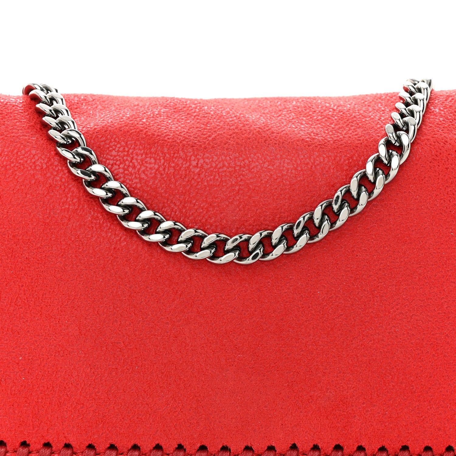 Stella McCartney Shaggy Deer Falabella Crossbody Bag Flame 8 of 10