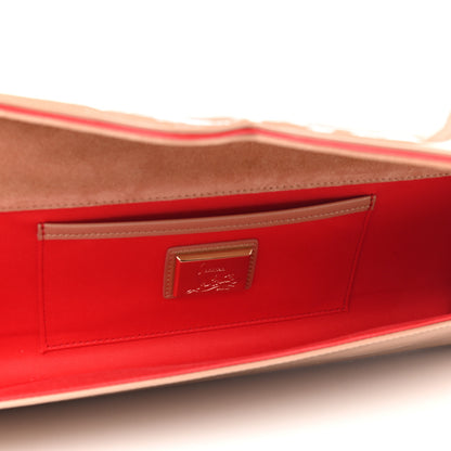 Christian Louboutin Patent So Kate Baguette Clutch Nude 5 of 7
