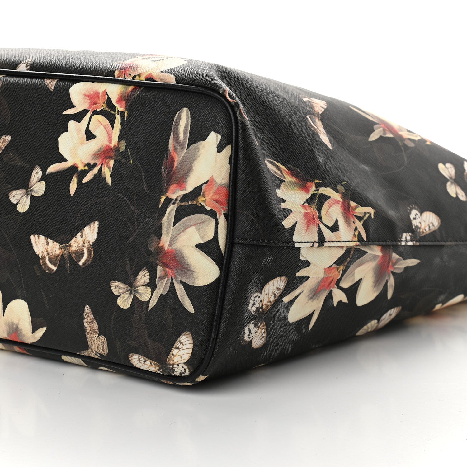 Givenchy Textured Coated Canvas Magnolia and Moth Print Large Antigona Tote 9 of 13