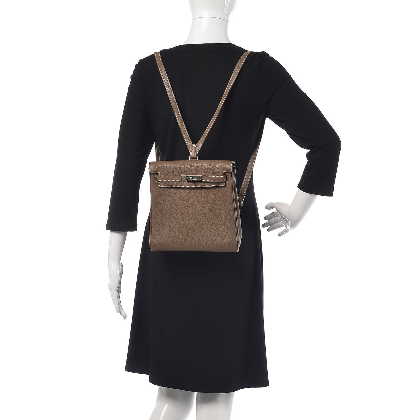 Taurillon Clemence Kelly Ado Backpack Etoupe