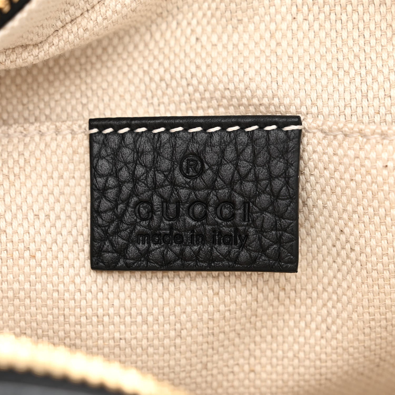 Gucci Pebbled Calfskin Small Soho Disco Bag Black 6 of 10