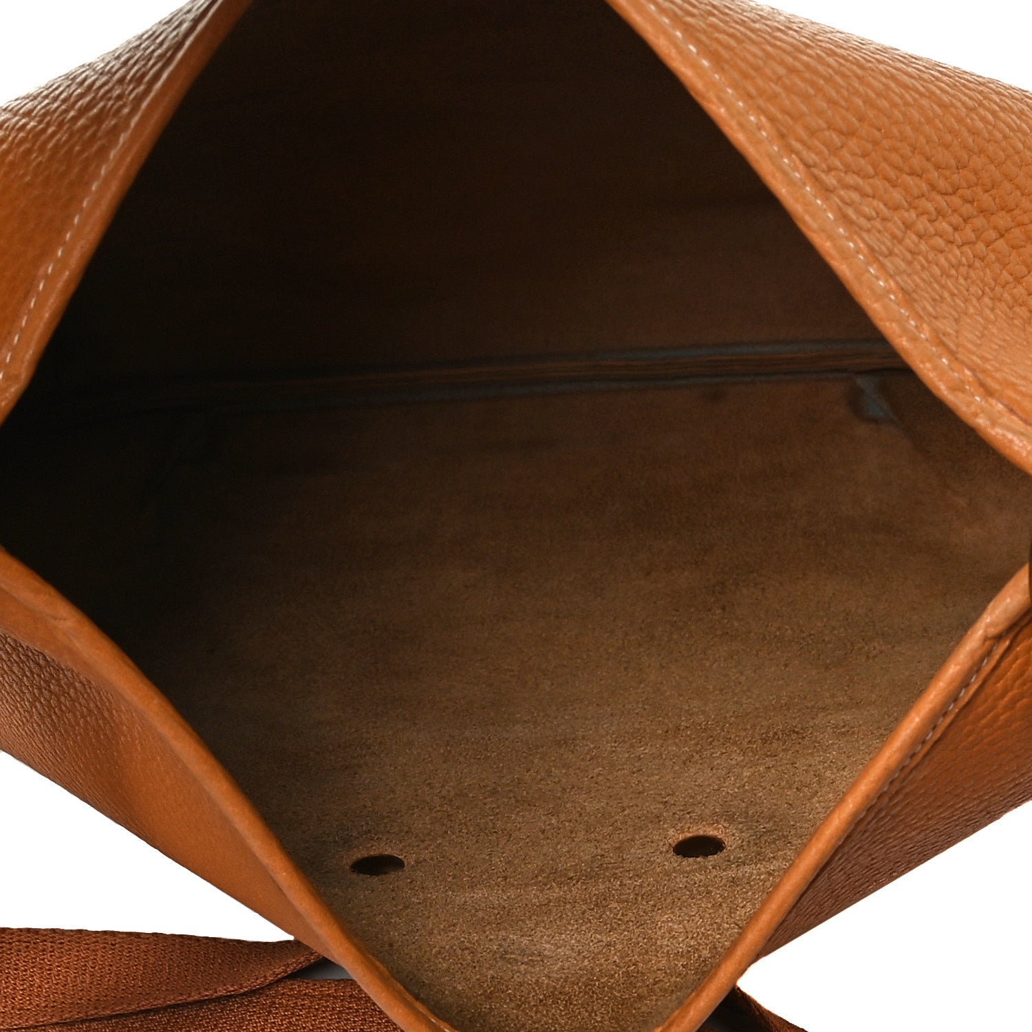 Hermes Taurillon Clemence Mini Rodeo Shoulder Bag Moutarde 5 of 17