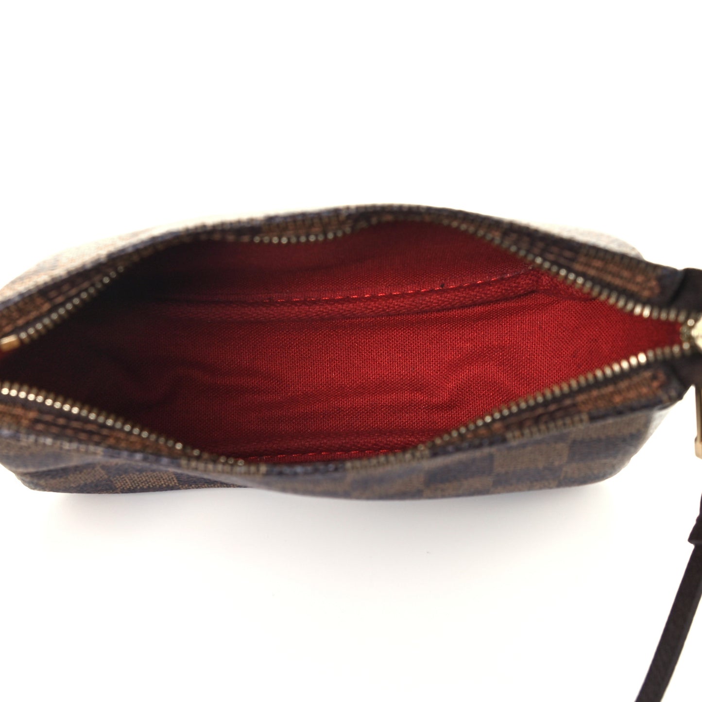 Damier Ebene Trousse Make Up Bag Pochette