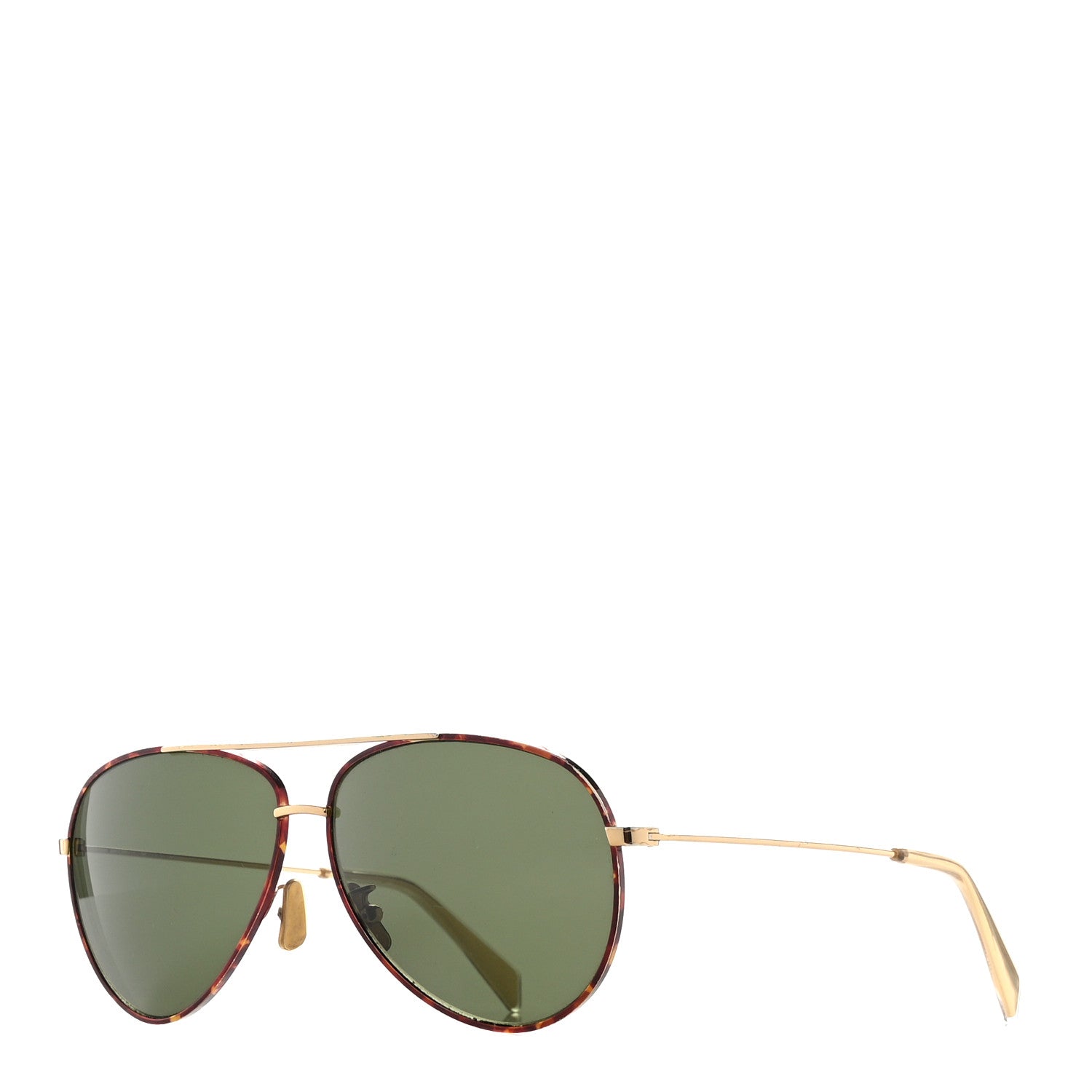 Celine Aviator Sunglasses CL 40062U Gold 1 of 7