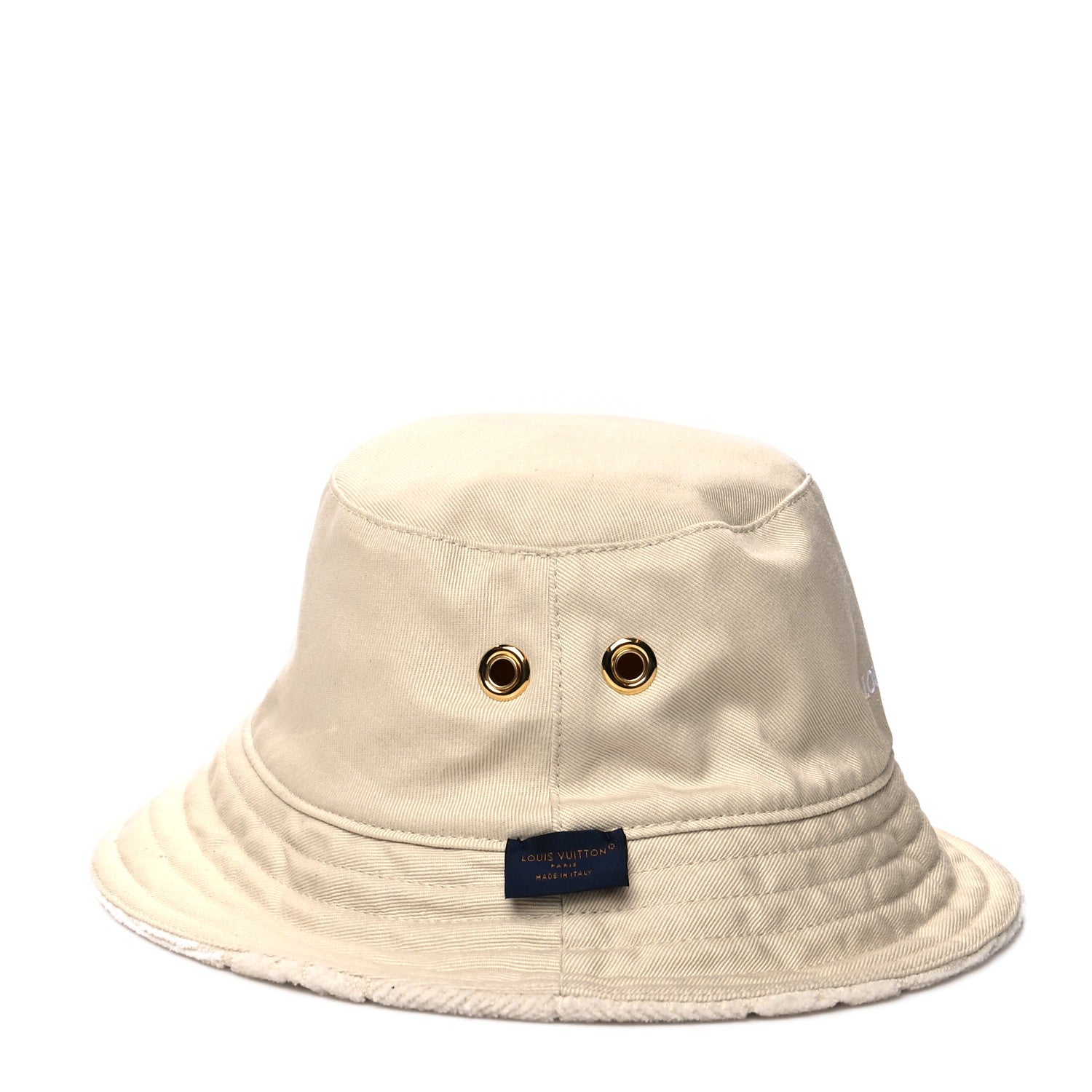 Louis Vuitton Cotton Jacquard Monogram LVacation Reversible Hat M White 8 of 11