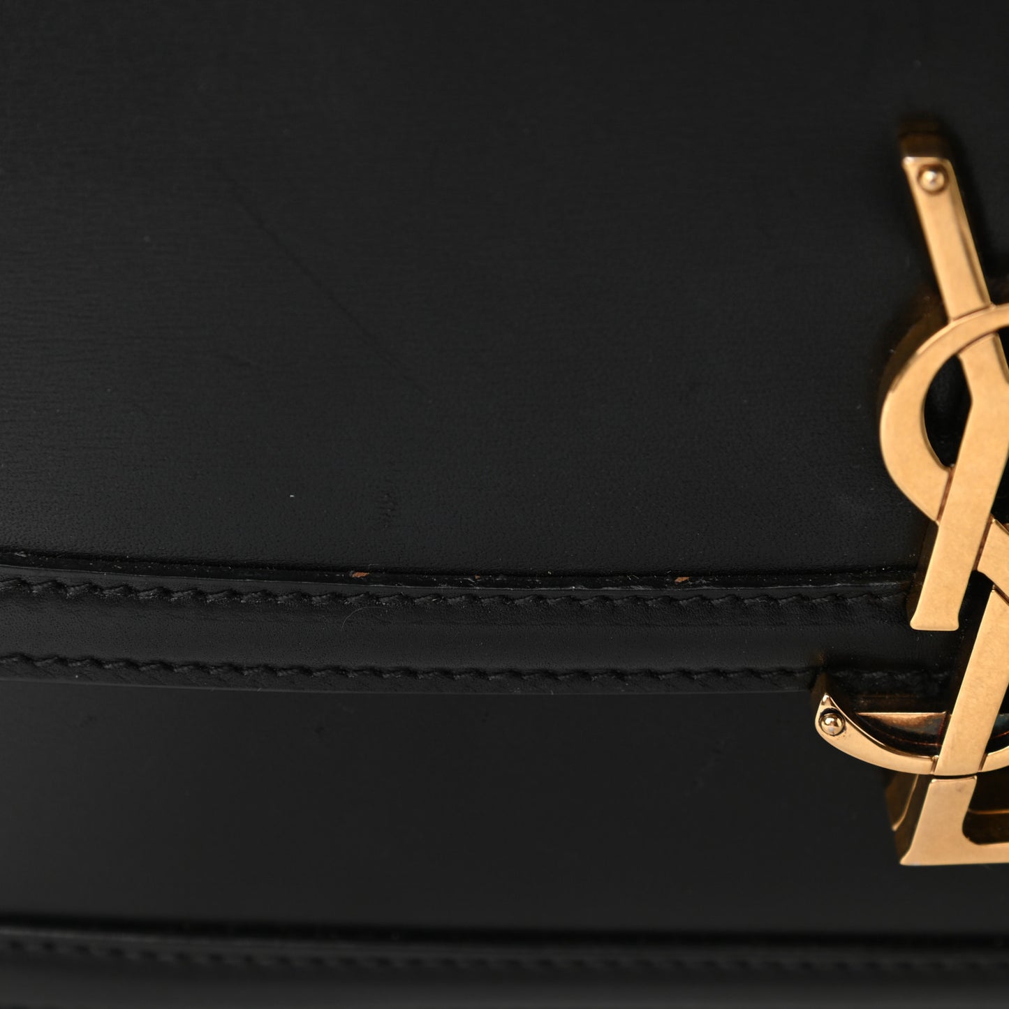 Box Calfskin Monogram Medium Solferino Satchel Black