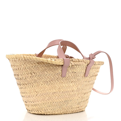 Celine Raffia Calfskin Triomphe Teen Panier Vintage Pink 3 of 10