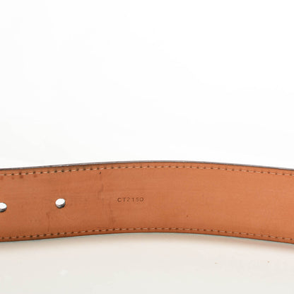 Louis Vuitton Damier Ebene Riveted 35mm Belt 90 36 5 of 7