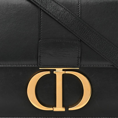 Christian Dior Smooth Calfskin 30 Montaigne Flap Bag Black 7 of 12