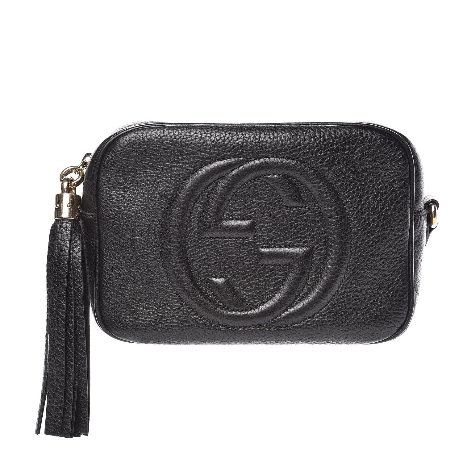 Gucci Pebbled Calfskin Small Soho Disco Bag Black 1 of 10