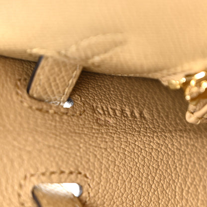 Hermes Epsom Kelly Sellier 25 Poussiere 7 of 11