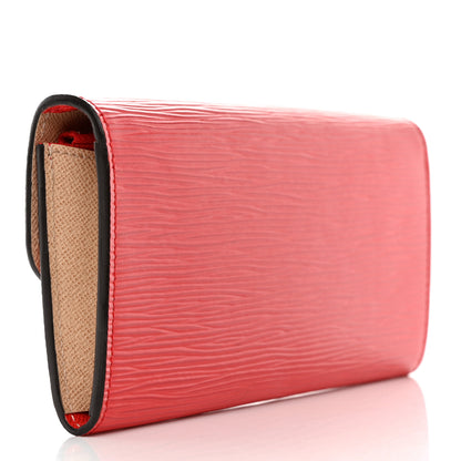 Louis Vuitton Epi Emilie Wallet Coquelicot 3 of 7