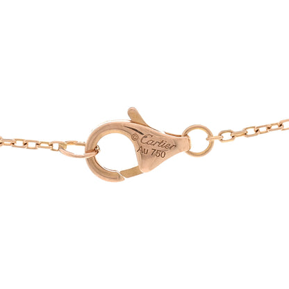 Cartier 18K Pink Gold Diamond Pink Opal XS Amulette de Cartier Pendant Necklace 4 of 5