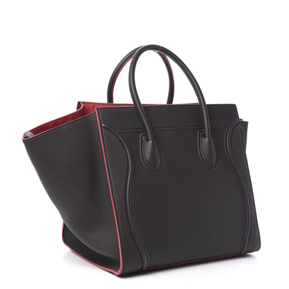 Celine Baby Grained Calfskin Medium Phantom Luggage Dark Taupe 3 of 12