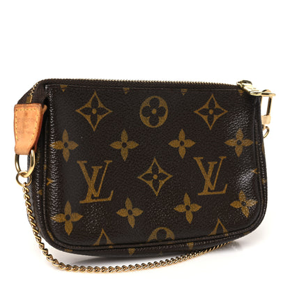 Louis Vuitton Monogram Complice Trunks and Bags Mini Pochette Accessories Beige 3 of 10