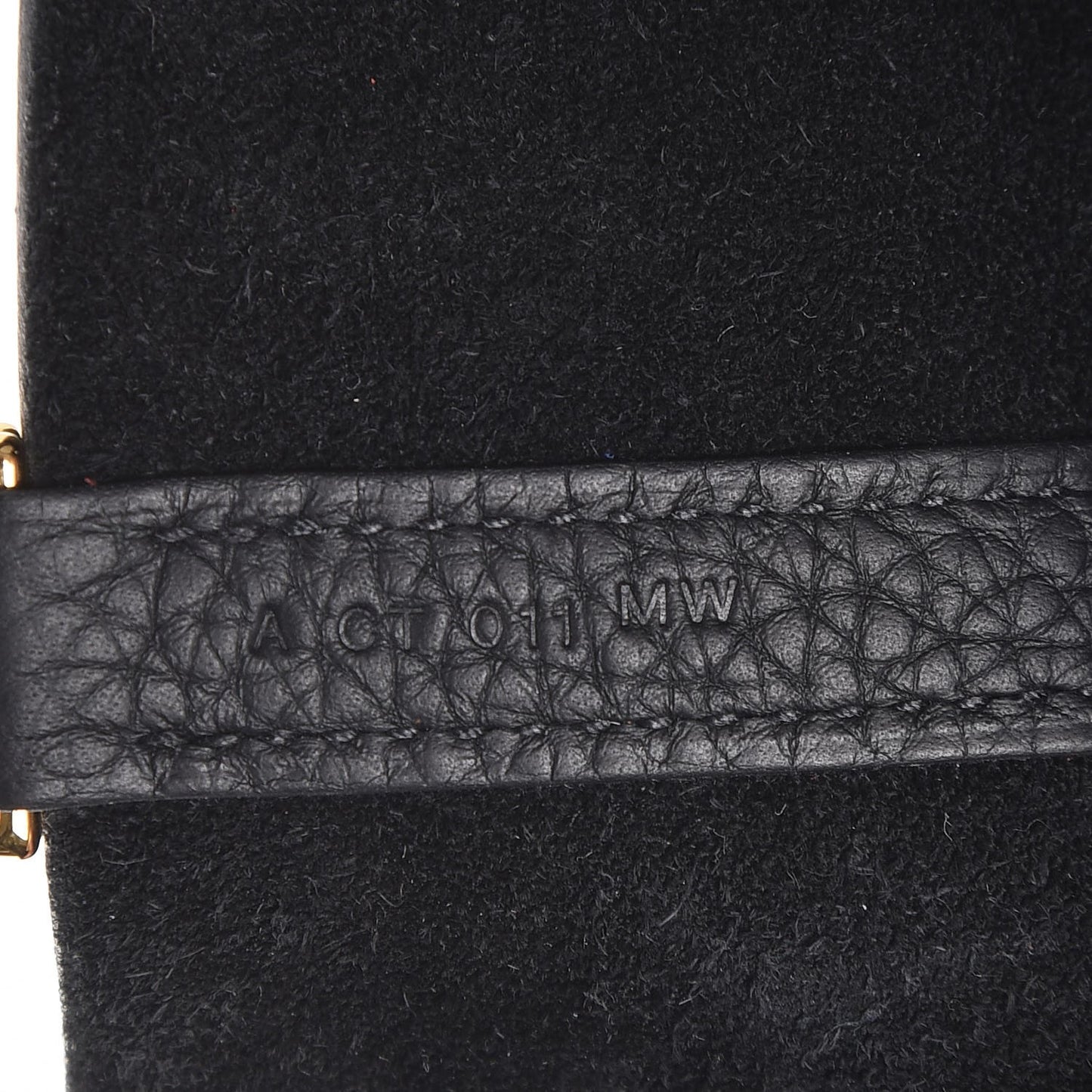 Taurillon Clemence Picotin Lock 18 PM Black