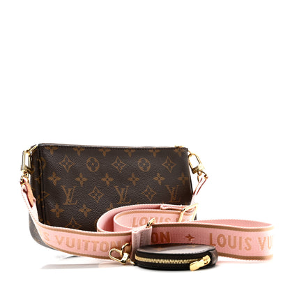 Louis Vuitton Monogram Multi Pochette Accessories Large Pochette Rose Clair 3 of 9