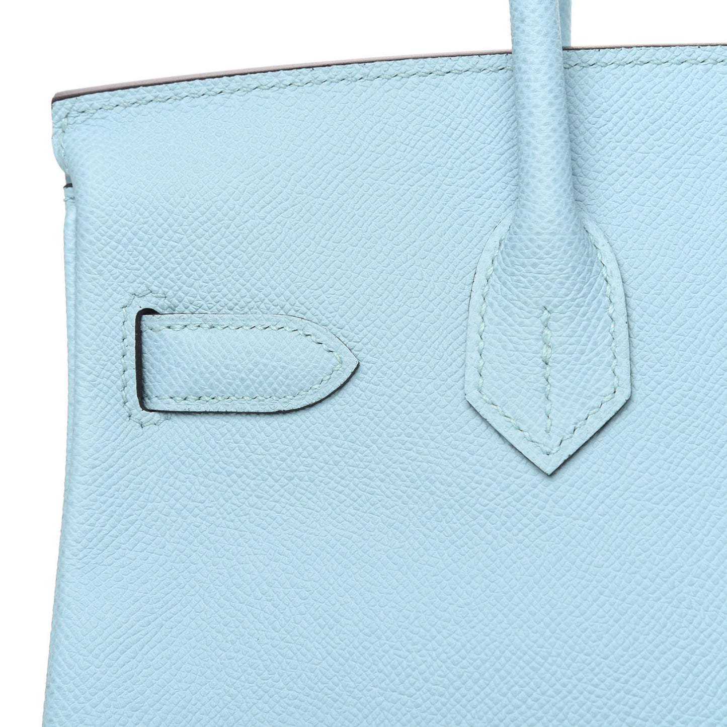Epsom Birkin 30 Bleu Atoll
