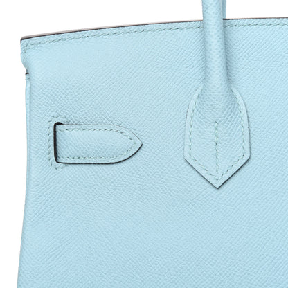 Hermes Epsom Birkin 30 Bleu Atoll 19 of 28