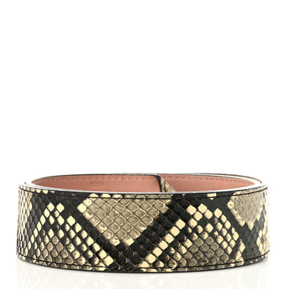 Louis Vuitton Snakeskin Bandouliere Shoulder Strap Natural 2 of 5