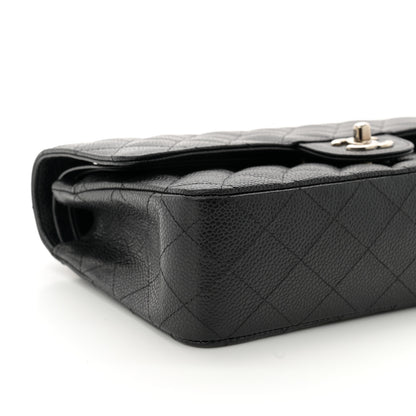 Chanel Caviar Quilted Medium Double Flap Black 9 of 12