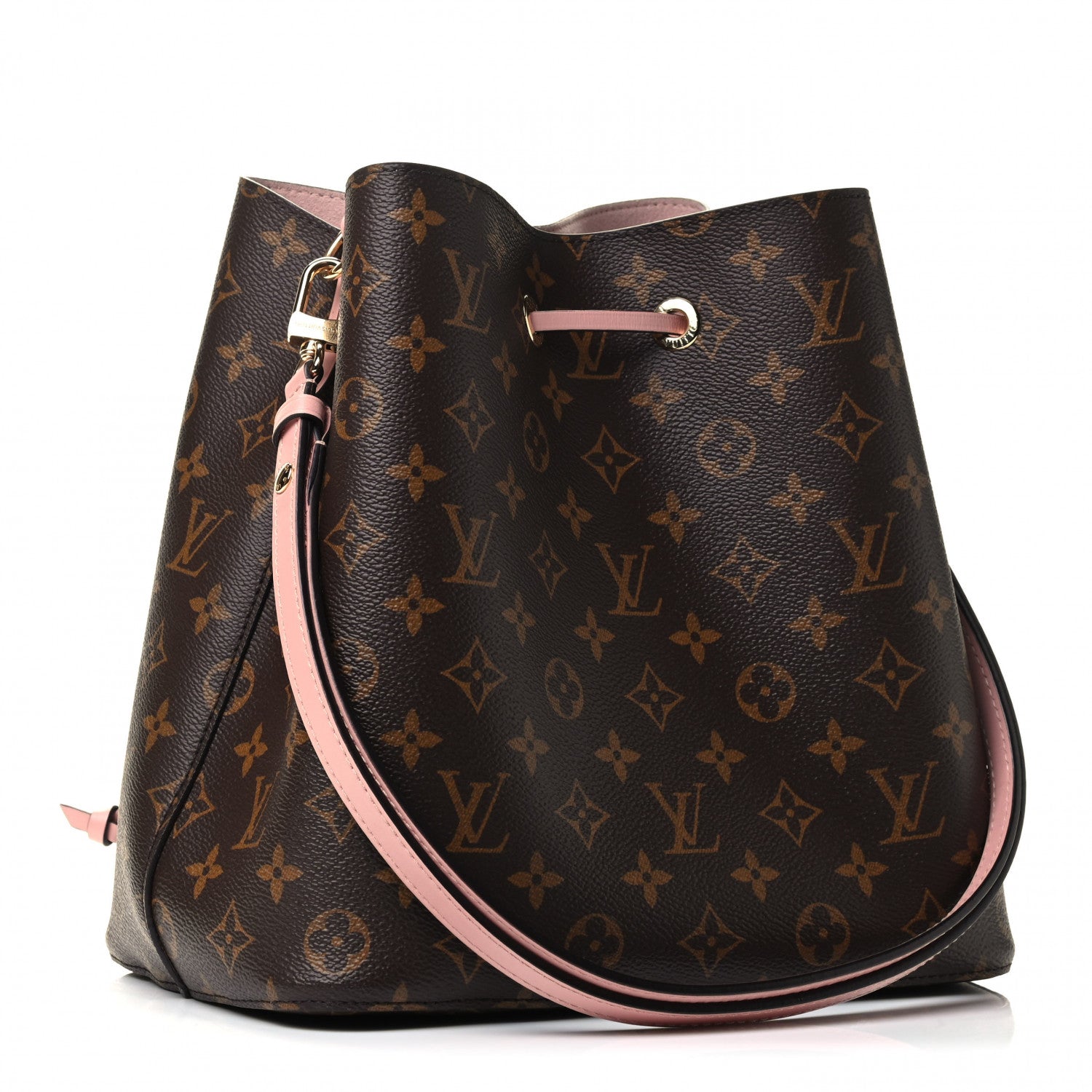 Louis Vuitton Monogram Neonoe MM Rose Poudre 2 of 4