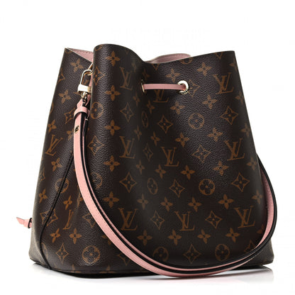 Louis Vuitton Monogram Neonoe MM Rose Poudre 2 of 4