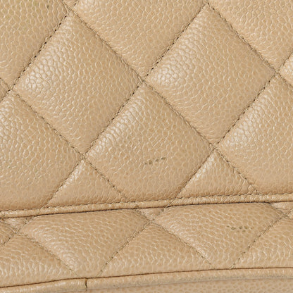 Chanel Caviar Quilted Medallion Tote Beige 14 of 18