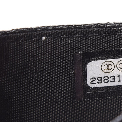 Chanel Caviar Quilted Incognito Card Holder Black 7 of 7