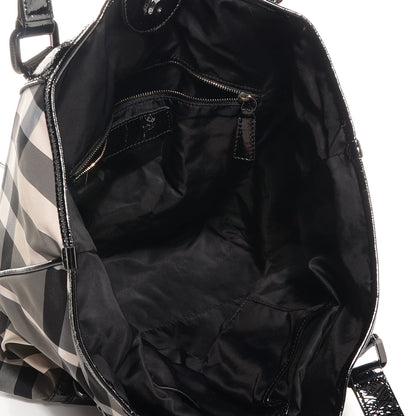 Burberry Nylon Beat Check Medium Victoria Tote 7 of 18