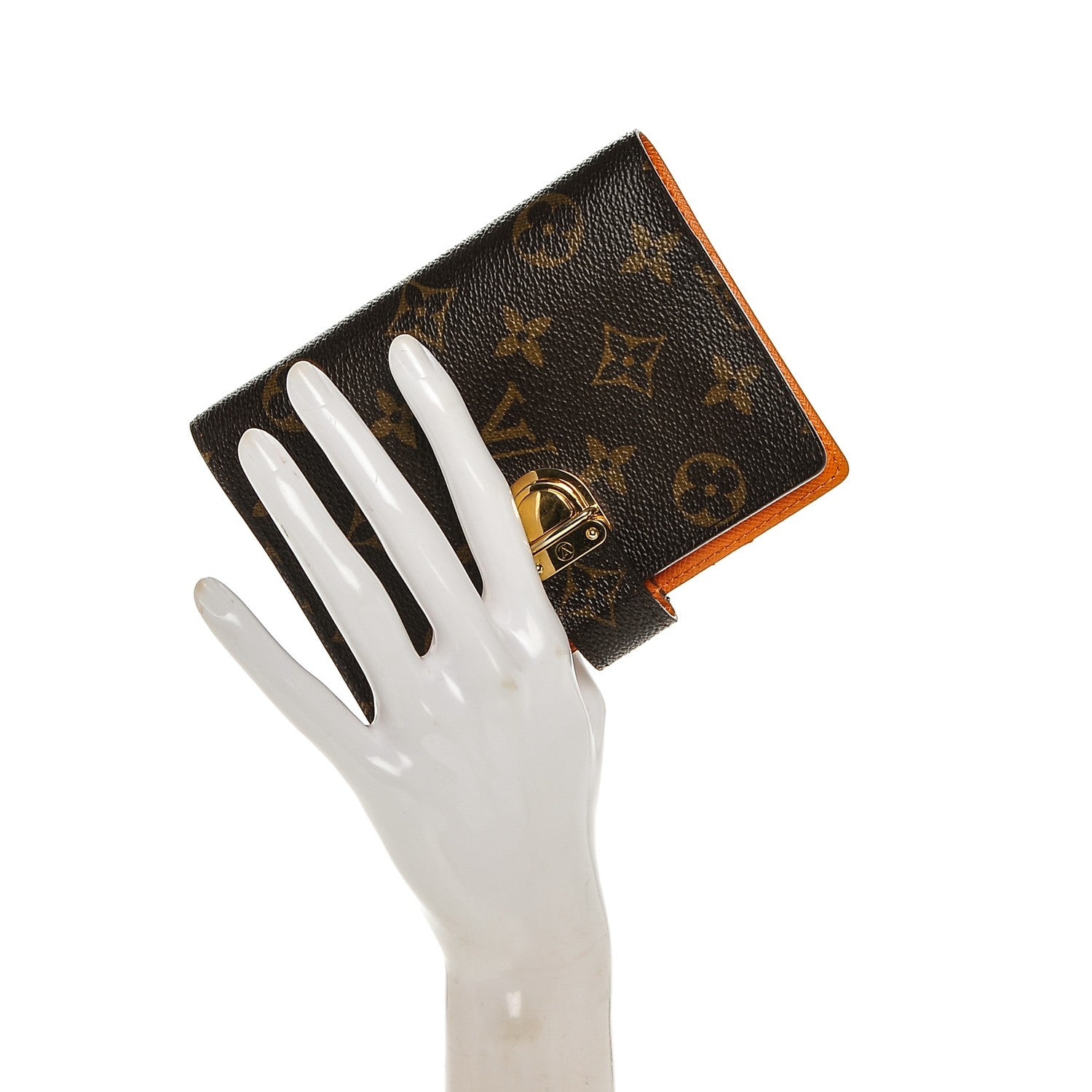 Louis Vuitton Monogram Koala Small Ring Agenda Orange 2 of 6