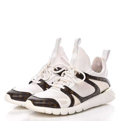 Louis Vuitton Technical Nylon Monogram Rubber Aftergame Sneakers 38.5 3 of 19