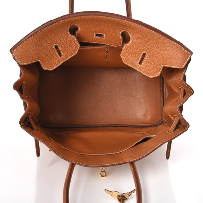 Hermes Togo Birkin 35 Gold 8 of 33