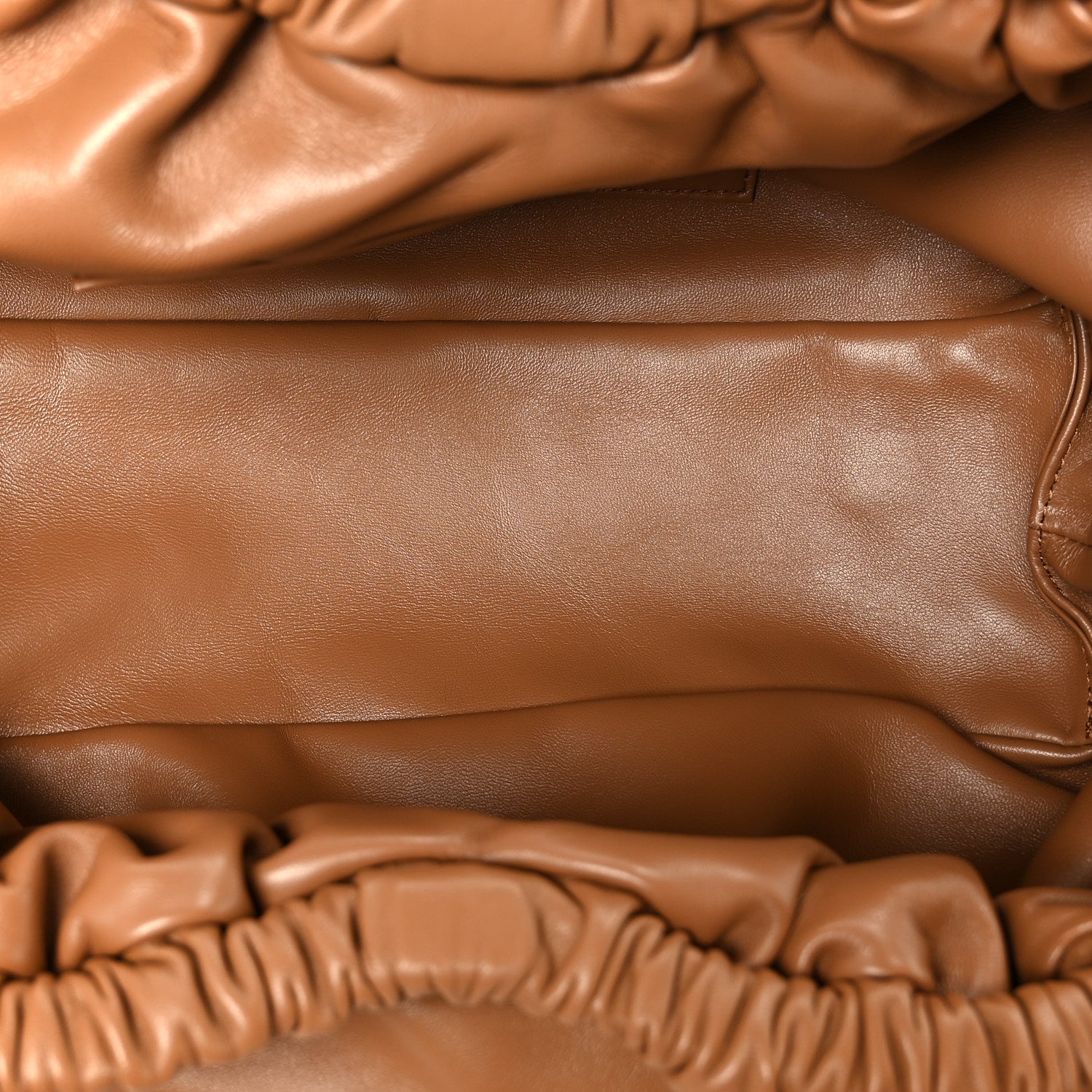Mansur Gavriel Lambskin Cloud Mini Clutch Caramel 5 of 10