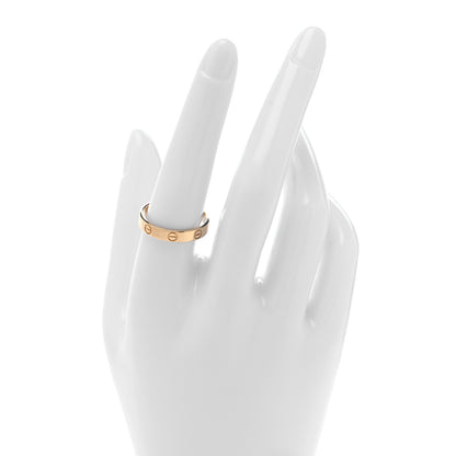 Cartier 18K Yellow Gold 3.5mm LOVE Wedding Band Ring 58 8.5 2 of 5