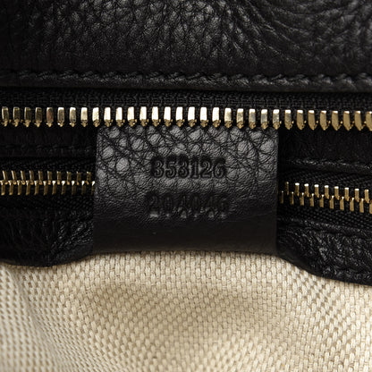 Gucci Pebbled Calfskin Medium Soho Bowler Black 9 of 9